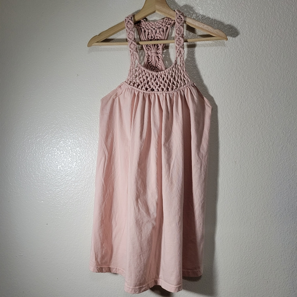 Charlotte Russe MacrameTank Top